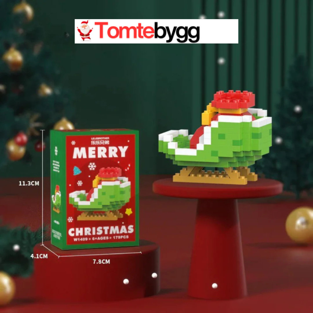 Skapa julmagi hemma – en figur i taget ✨ 12 unika byggen ni gör själva, som blir pynt för hela familjen.