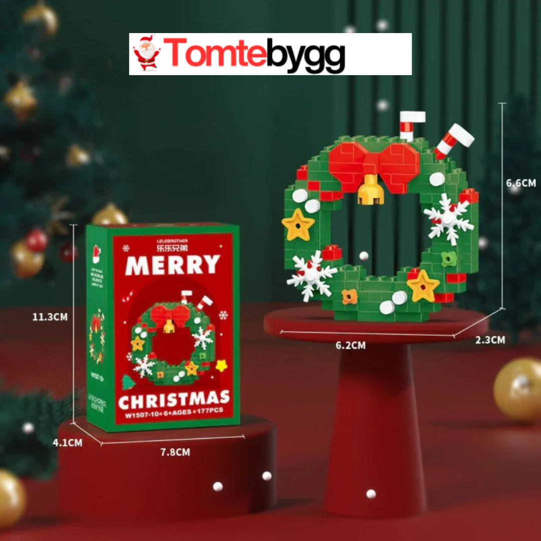 Skapa julmagi hemma – en figur i taget ✨ 12 unika byggen ni gör själva, som blir pynt för hela familjen.