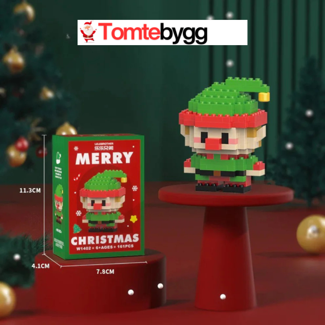 Skapa julmagi hemma – en figur i taget ✨ 12 unika byggen ni gör själva, som blir pynt för hela familjen.