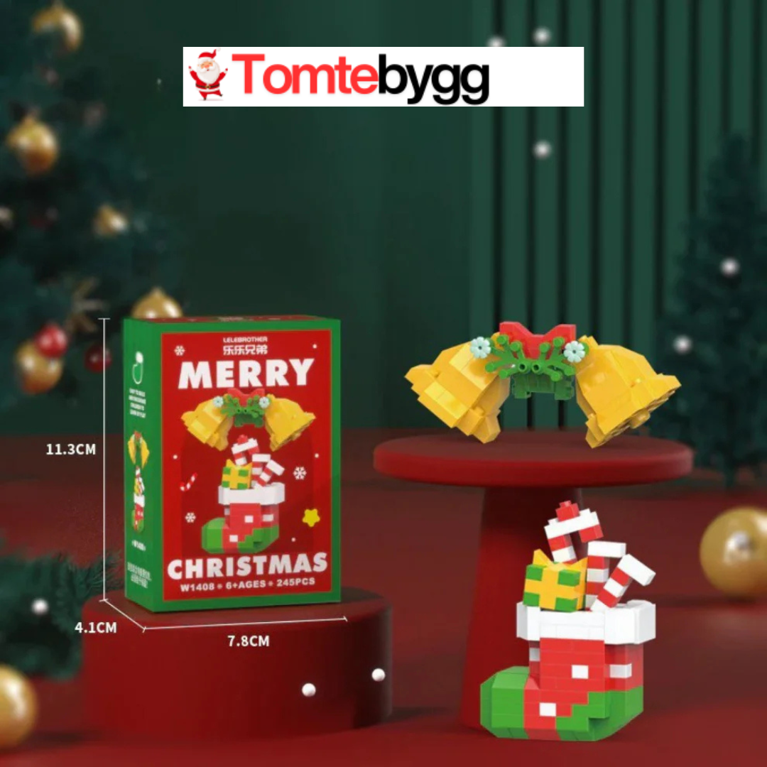 Skapa julmagi hemma – en figur i taget ✨ 12 unika byggen ni gör själva, som blir pynt för hela familjen.