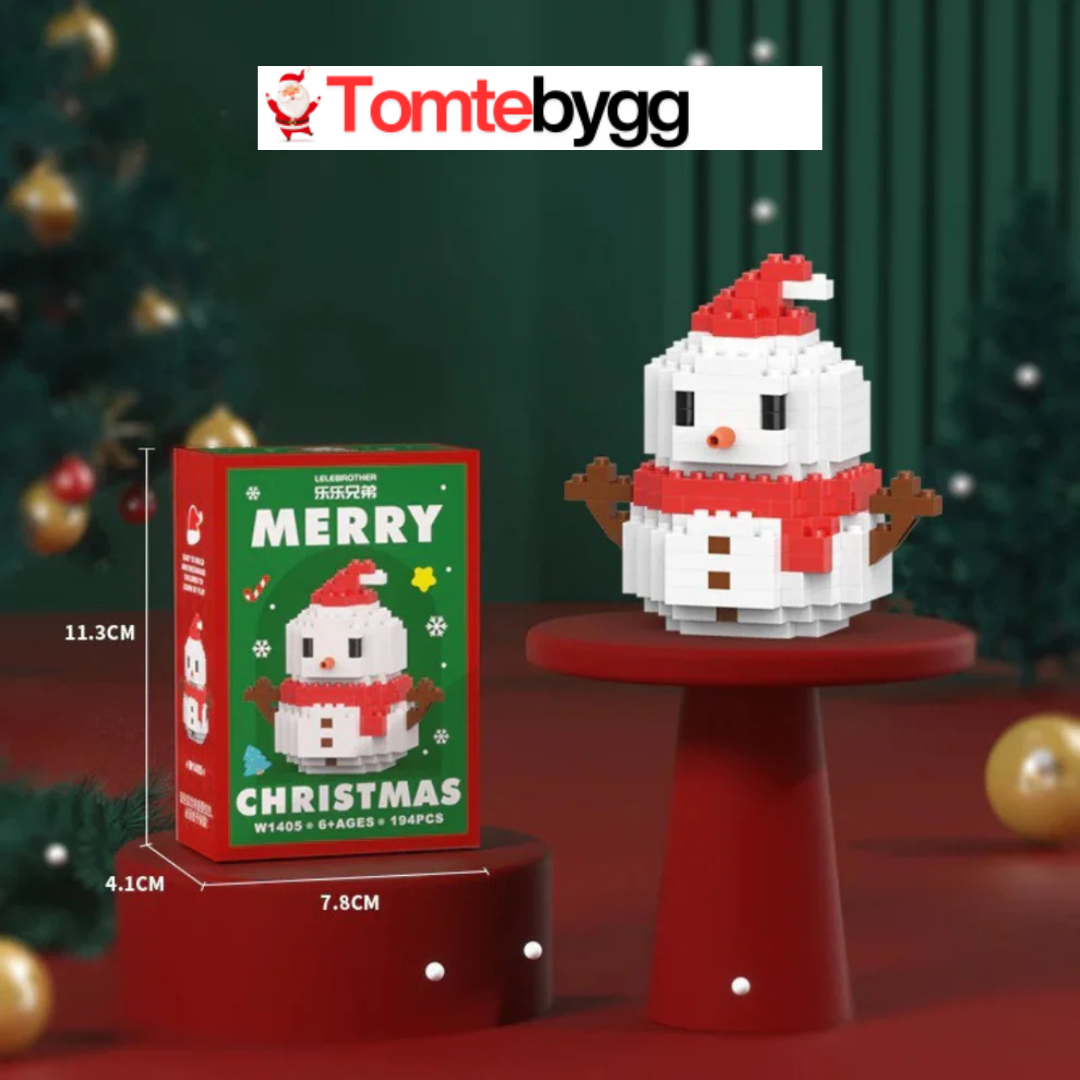 Skapa julmagi hemma – en figur i taget ✨ 12 unika byggen ni gör själva, som blir pynt för hela familjen.