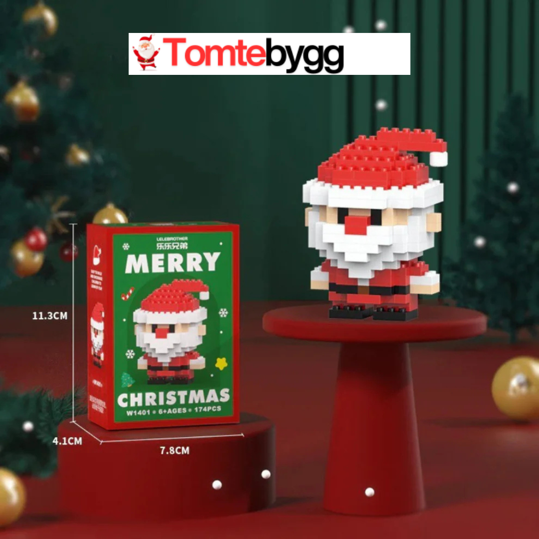 Skapa julmagi hemma – en figur i taget ✨ 12 unika byggen ni gör själva, som blir pynt för hela familjen.