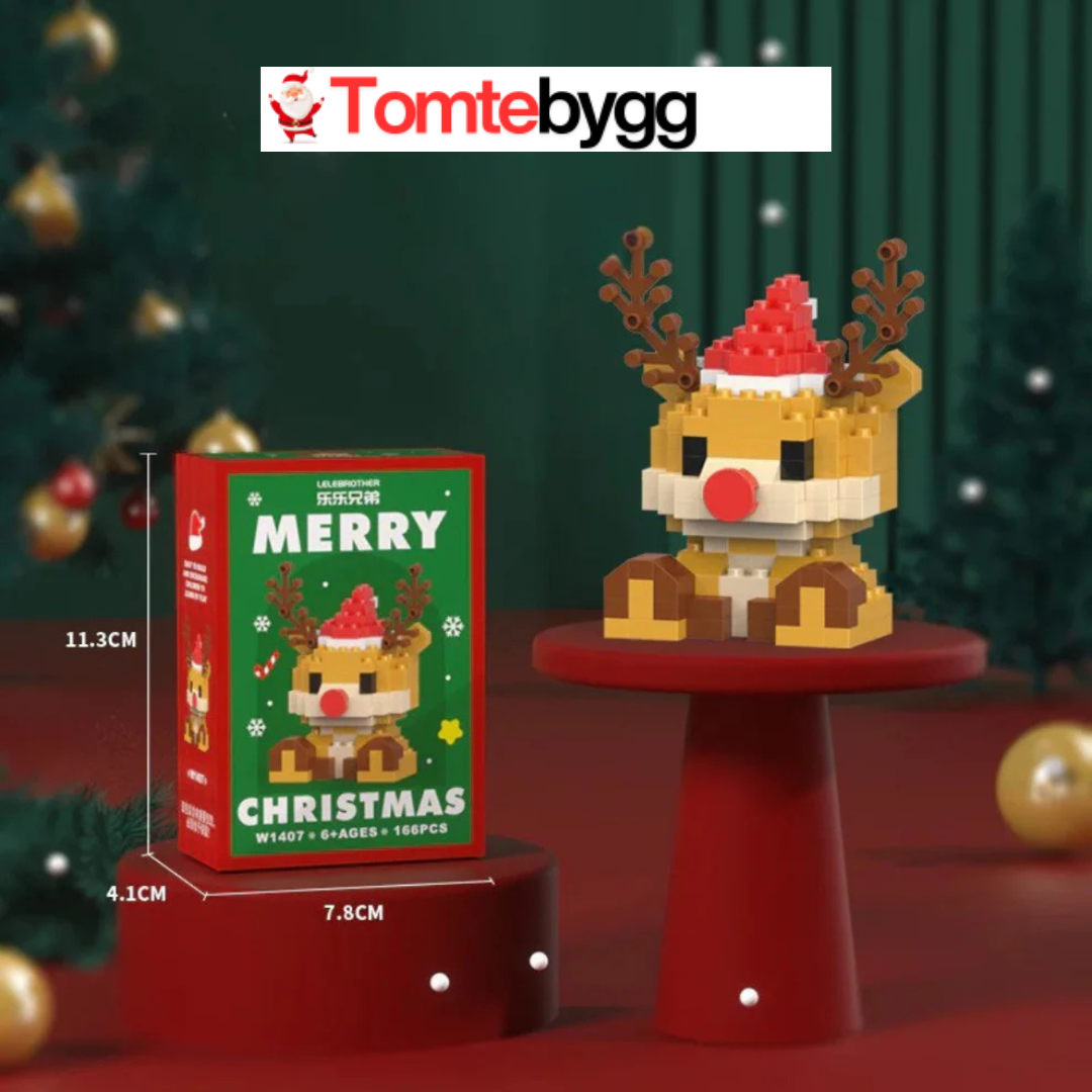 Skapa julmagi hemma – en figur i taget ✨ 12 unika byggen ni gör själva, som blir pynt för hela familjen.