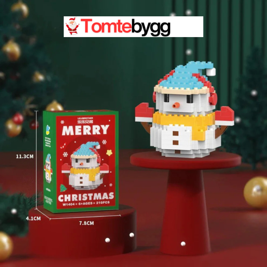 Skapa julmagi hemma – en figur i taget ✨ 12 unika byggen ni gör själva, som blir pynt för hela familjen.